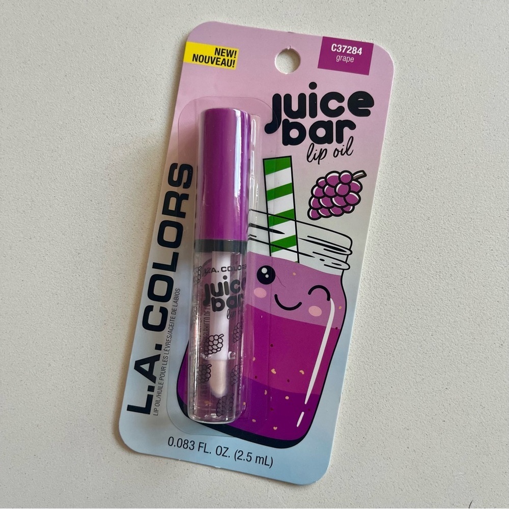 💜 L.A. Colors Juice Bar, Lip Oil, Grape